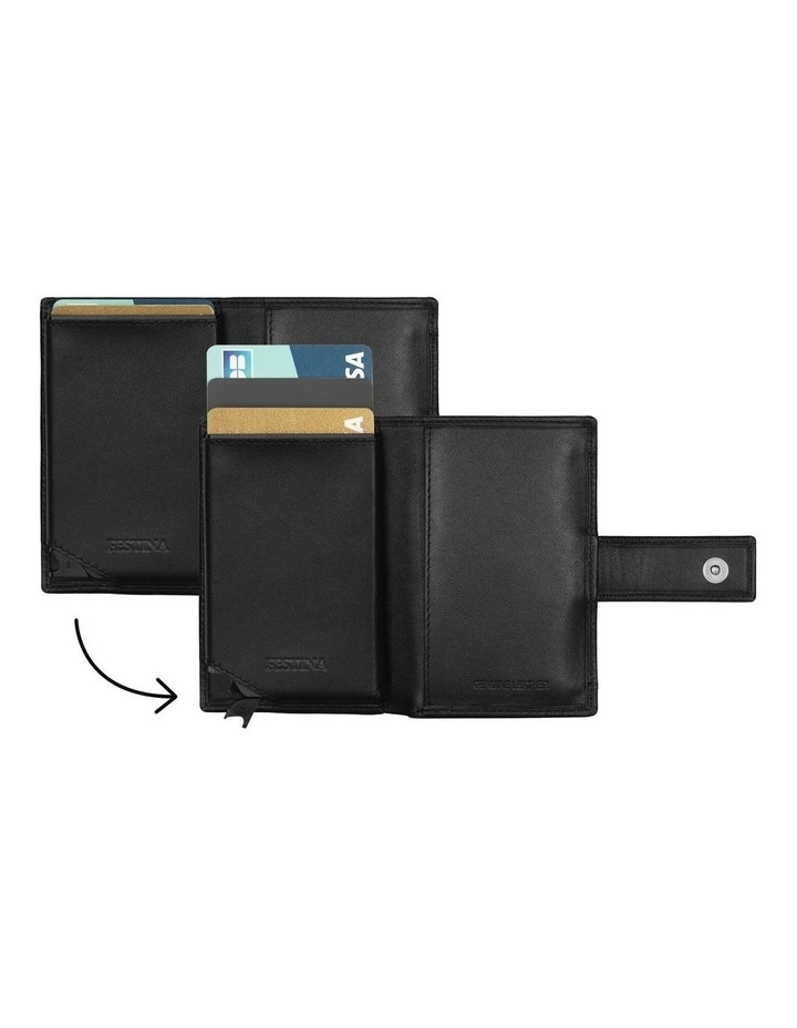Festina - Rigid Leather Card Holder Classicals Black image 5