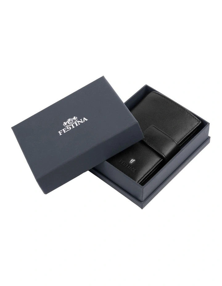 Festina - Rigid Leather Card Holder Classicals Black image 6