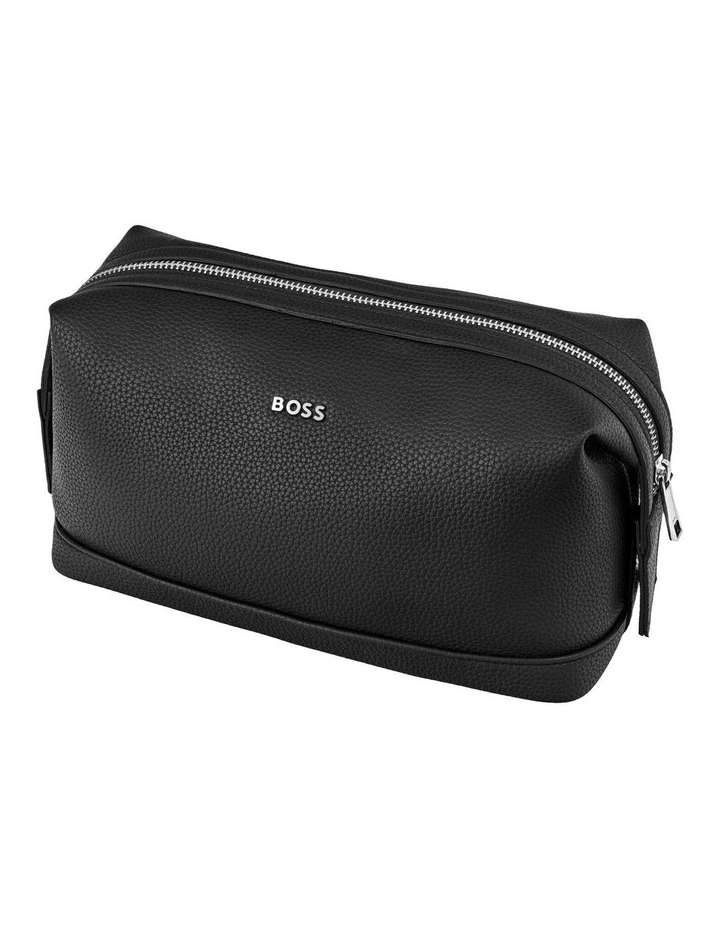 Classic Grained Black Toiletry Bag image 2