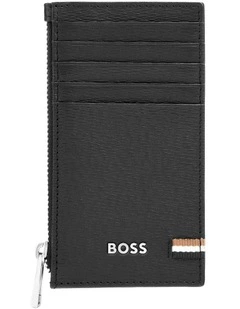 Card Holder Zip Iconic Black