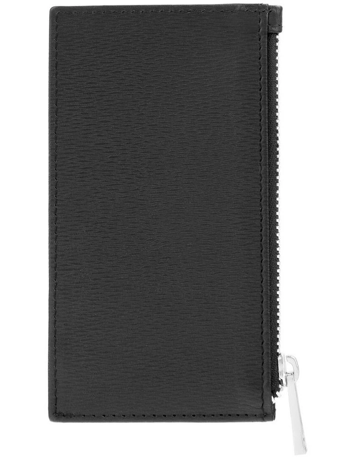 Card Holder Zip Iconic Black image 5