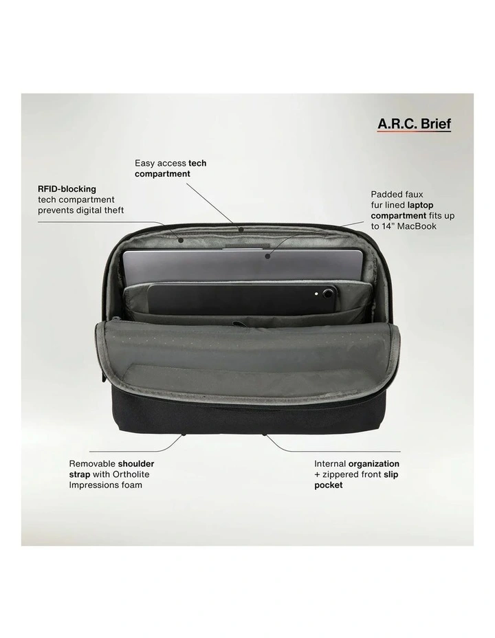 A.R.C. Brief INCO100736-BLK in Black image 7