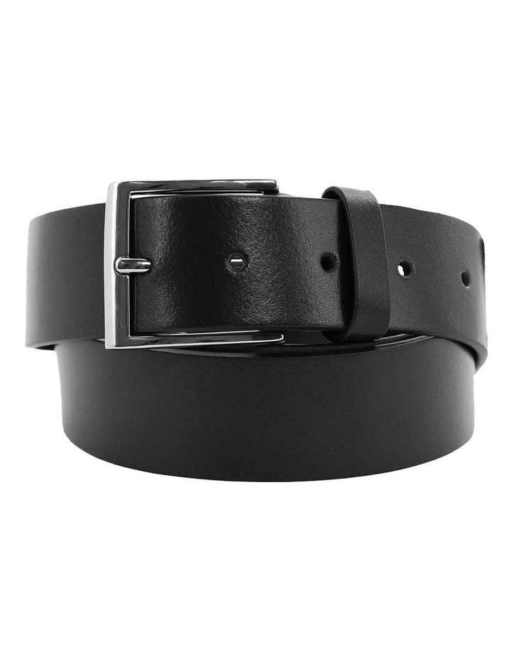 Pierre Cardin Genuine Leather Belt MEDIUM 110cm in Black image 1