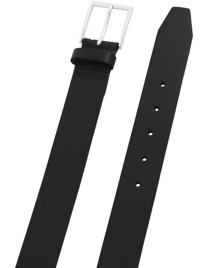 Pierre Cardin Genuine Leather Belt MEDIUM 110cm in Black image 2