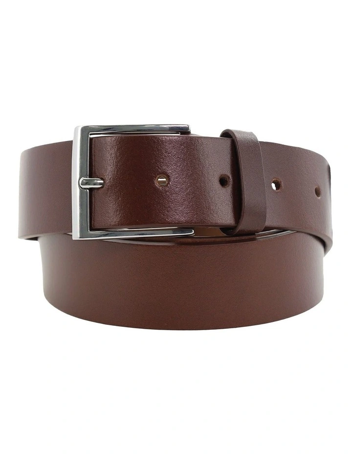Pierre Cardin Genuine Leather Belt LARGE 130cm in Cognac image 1