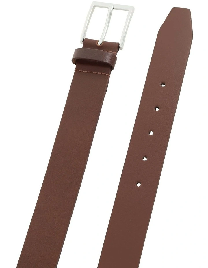 Pierre Cardin Genuine Leather Belt LARGE 130cm in Cognac image 2