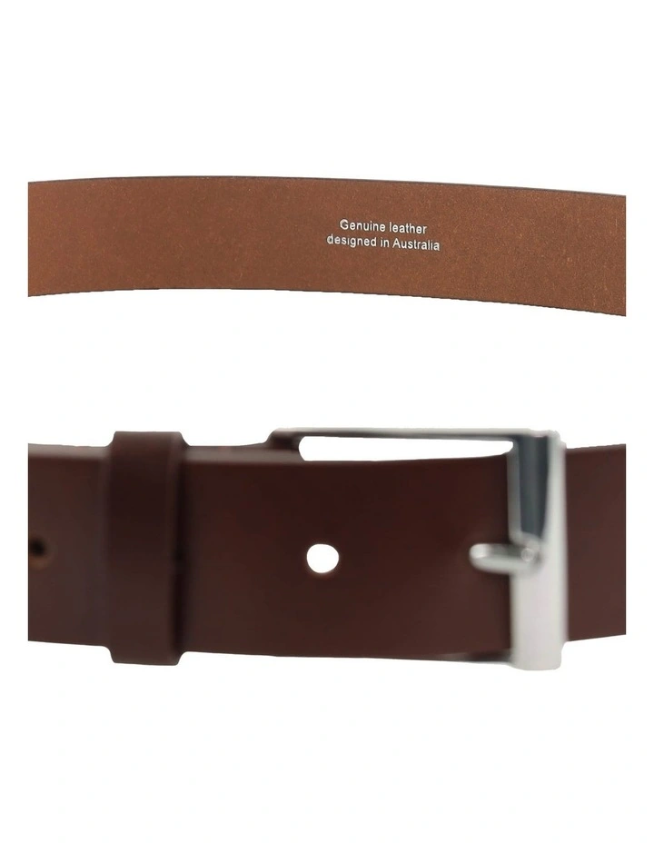 Pierre Cardin Genuine Leather Belt LARGE 130cm in Cognac image 4