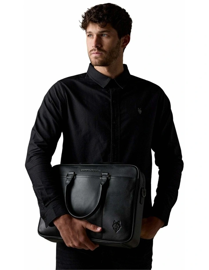 Leather Laptop Bag image 3