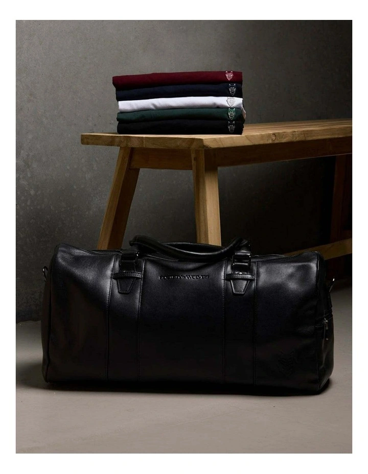Leather Overnight Bag image 4