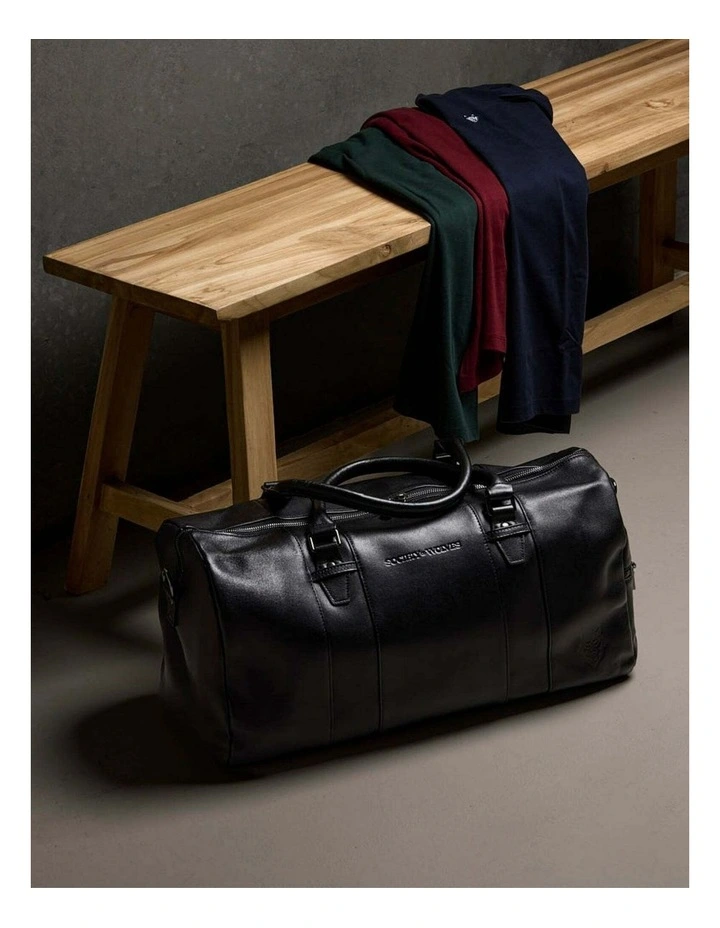 Leather Overnight Bag image 5