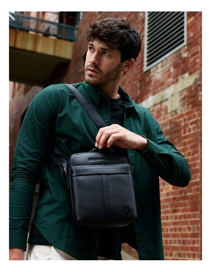 Leather Cross Body Bag image 3