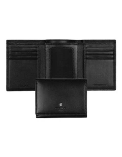 Festina Black Leather Card Holder Trifold
