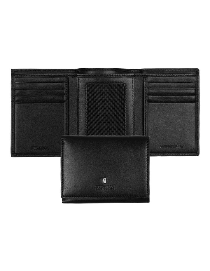Festina Black Leather Card Holder Trifold image 1