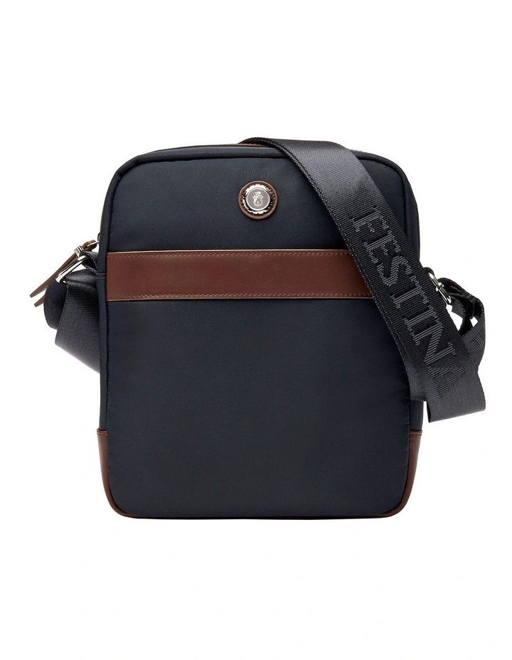 Festina Reporter bag Button Navy & Brown image 1