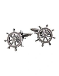 Ship's Wheel Cufflinks