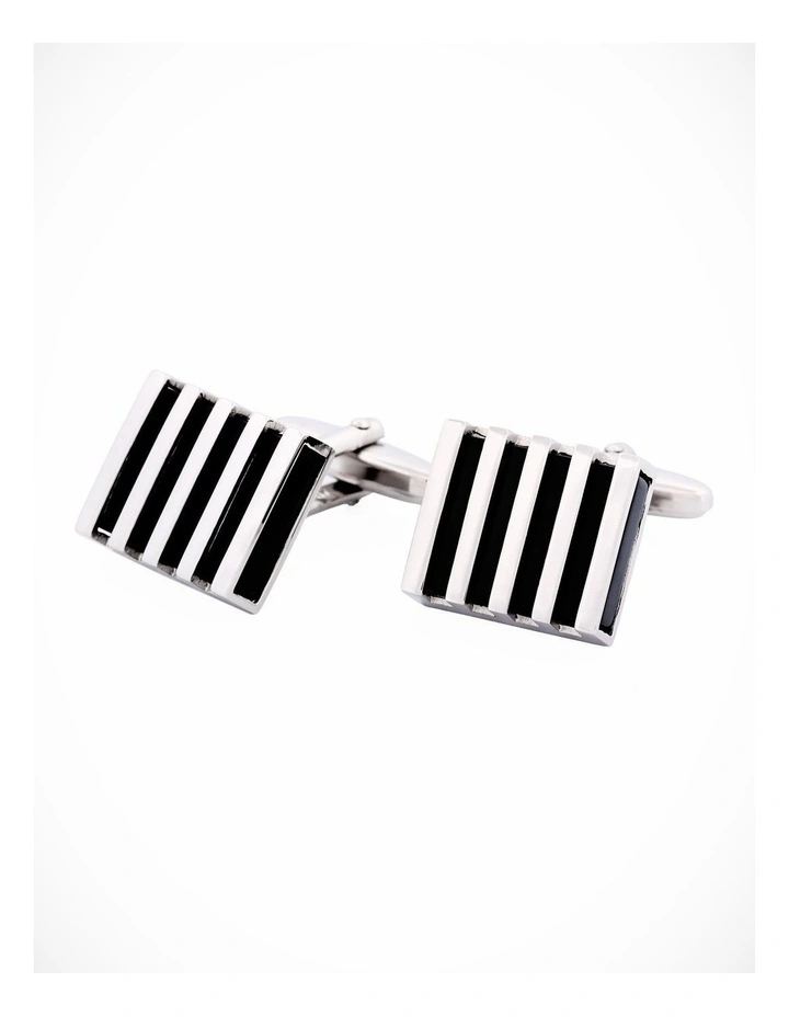 Rhodium Plated Cufflinks image 3