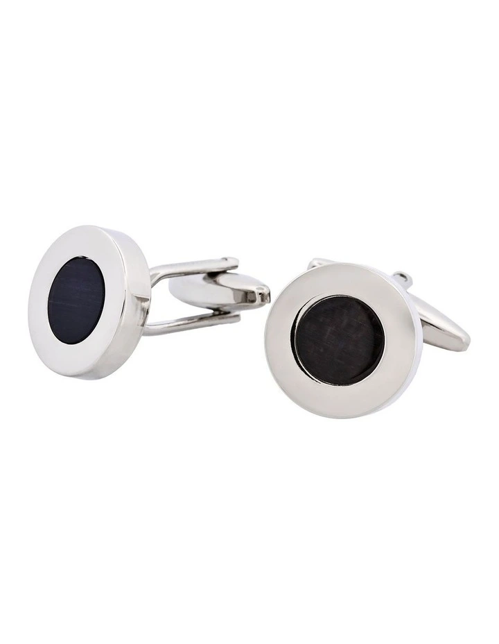 Black cat's eye Cufflinks image 3