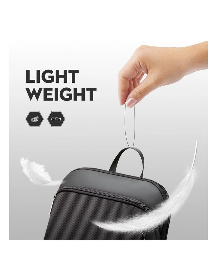 Anti-Theft Waterproof 15.6 Laptop Backpack Travel Business Work Bag Black image 3