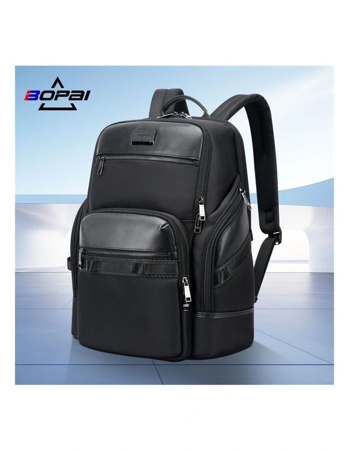 Anti-Theft Waterproof Laptop Backpack Travel Business Work Bag Black image 2