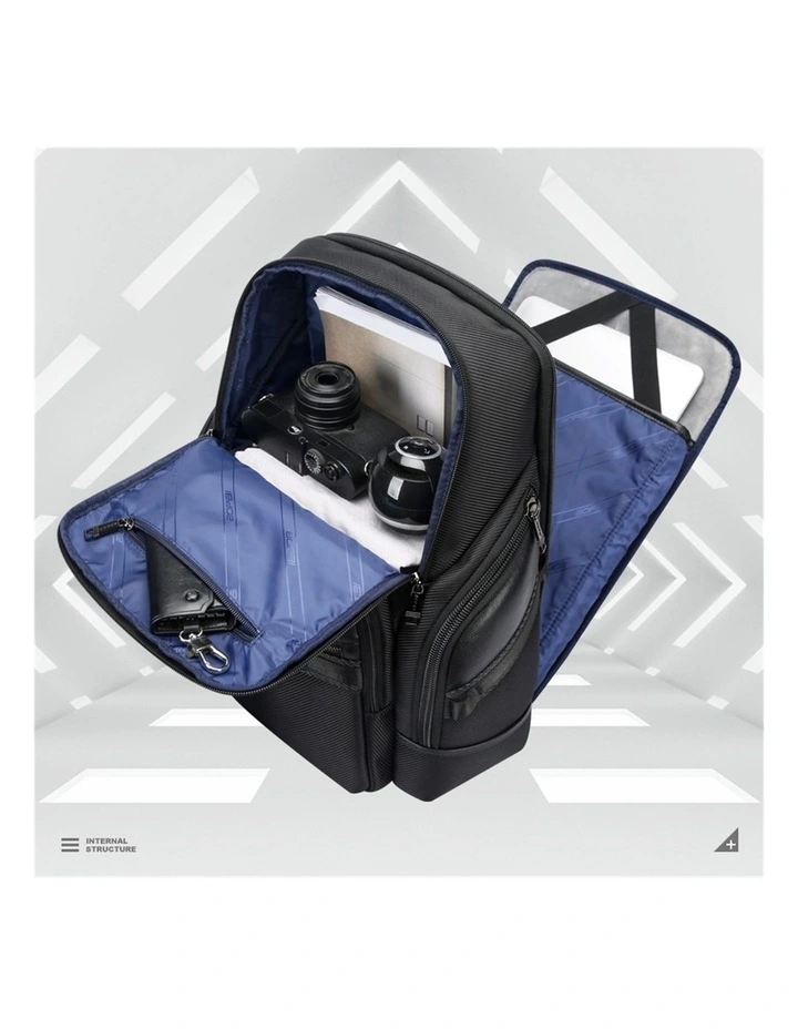 Anti-Theft Waterproof Laptop Backpack Travel Business Work Bag Black image 3
