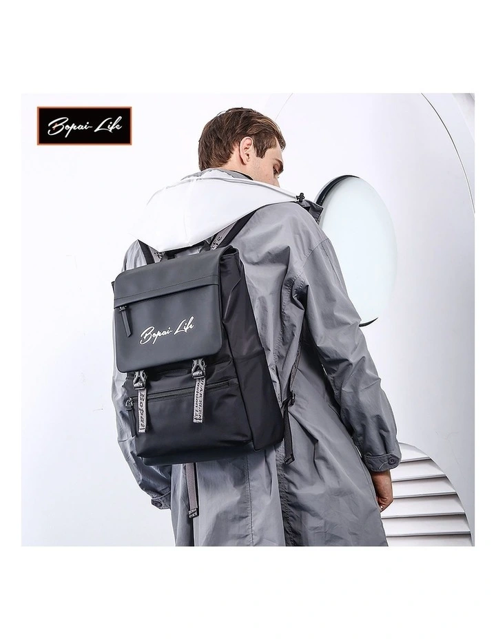 Waterproof 15.6 Laptop Backpack Travel Business Work Bag Black image 2