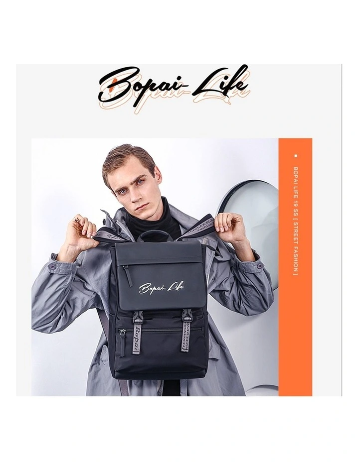 Waterproof 15.6 Laptop Backpack Travel Business Work Bag Black image 4