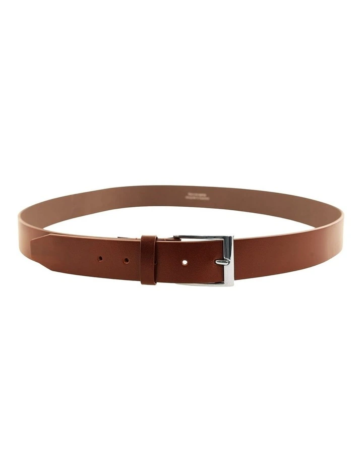 Pierre Cardin Genuine Leather Belt MEDIUM 110cm in Cognac image 3