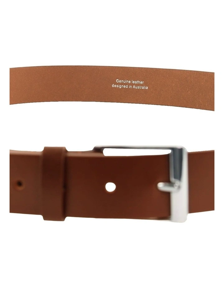 Pierre Cardin Genuine Leather Belt MEDIUM 110cm in Cognac image 4