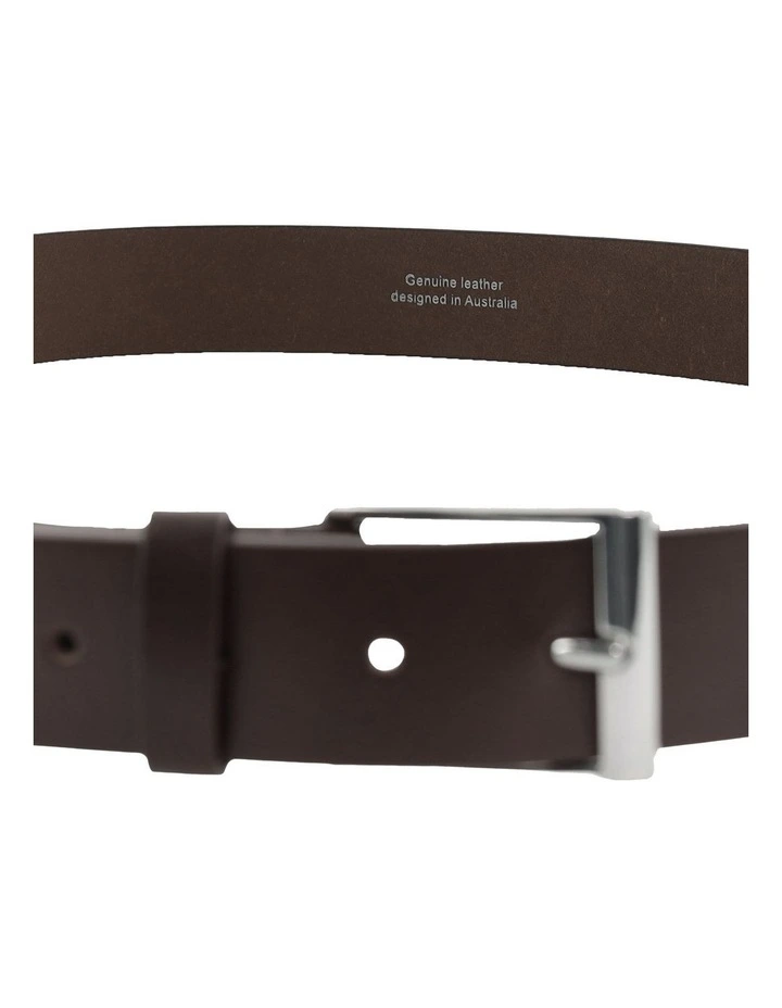 Pierre Cardin Genuine Leather Belt LARGE 130cm in Brown image 4