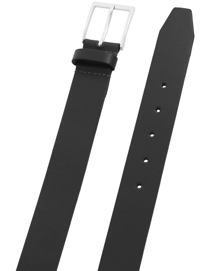 Pierre Cardin Genuine Leather Belt LARGE 130cm in Black image 2