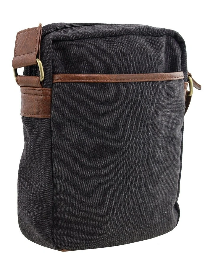 Pierre Cardin Canvas Crossbody Bag in Black image 5