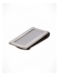 Stainless Steel & Fibreglass Inlay Money Clip