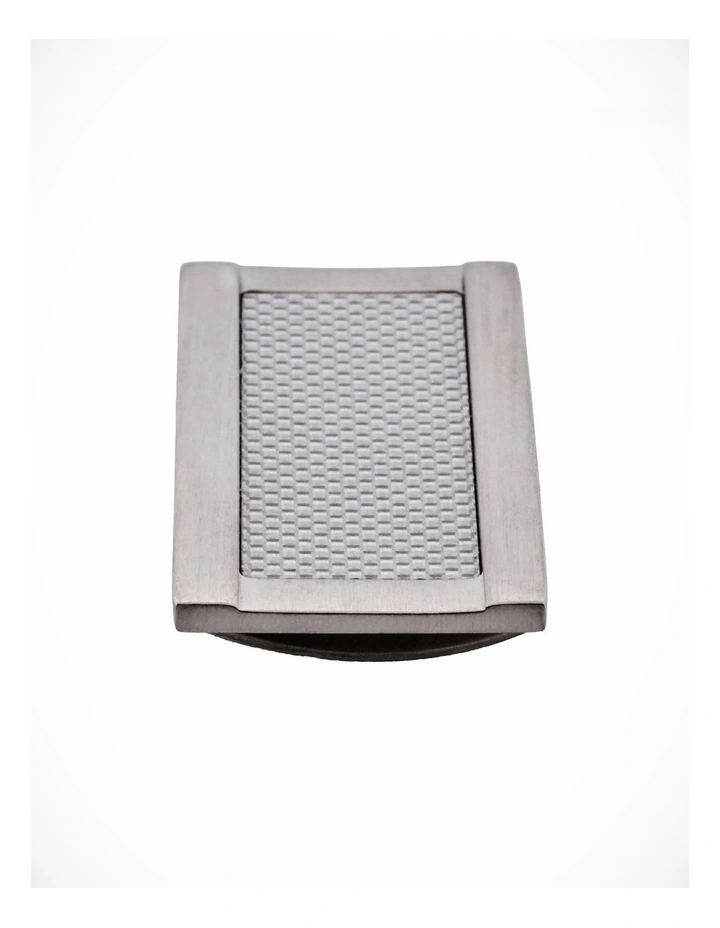 Stainless Steel & Fibreglass Inlay Money Clip image 2