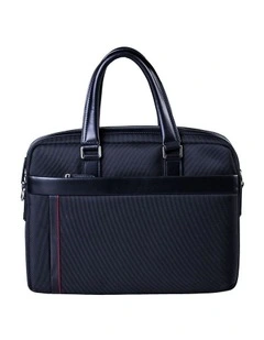 Canvas & Leather Tote Bag