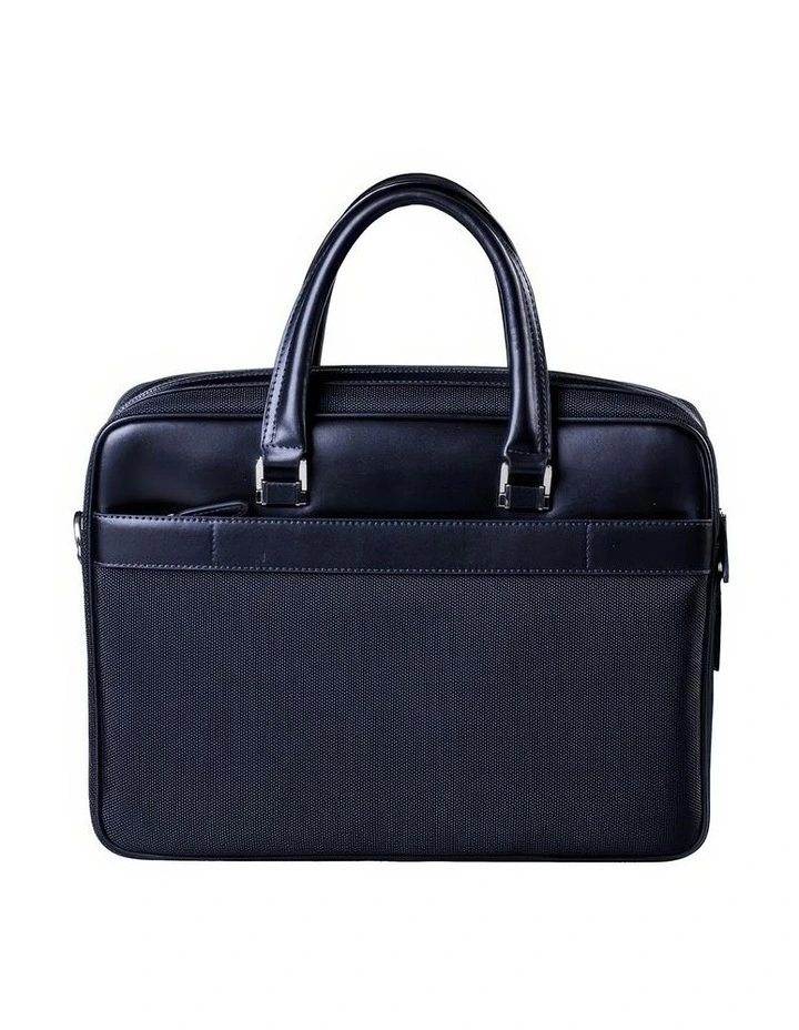Canvas & Leather Tote Bag image 3