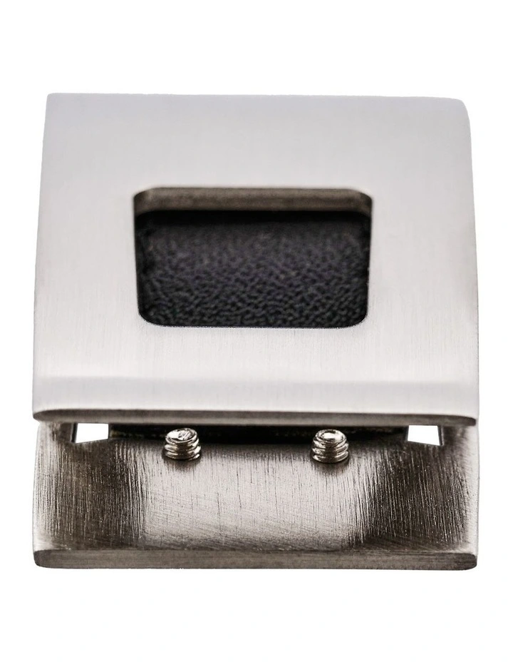 Rhodium Plated Cutout Money Clip image 1