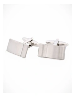 Rhodium Plated Cufflinks