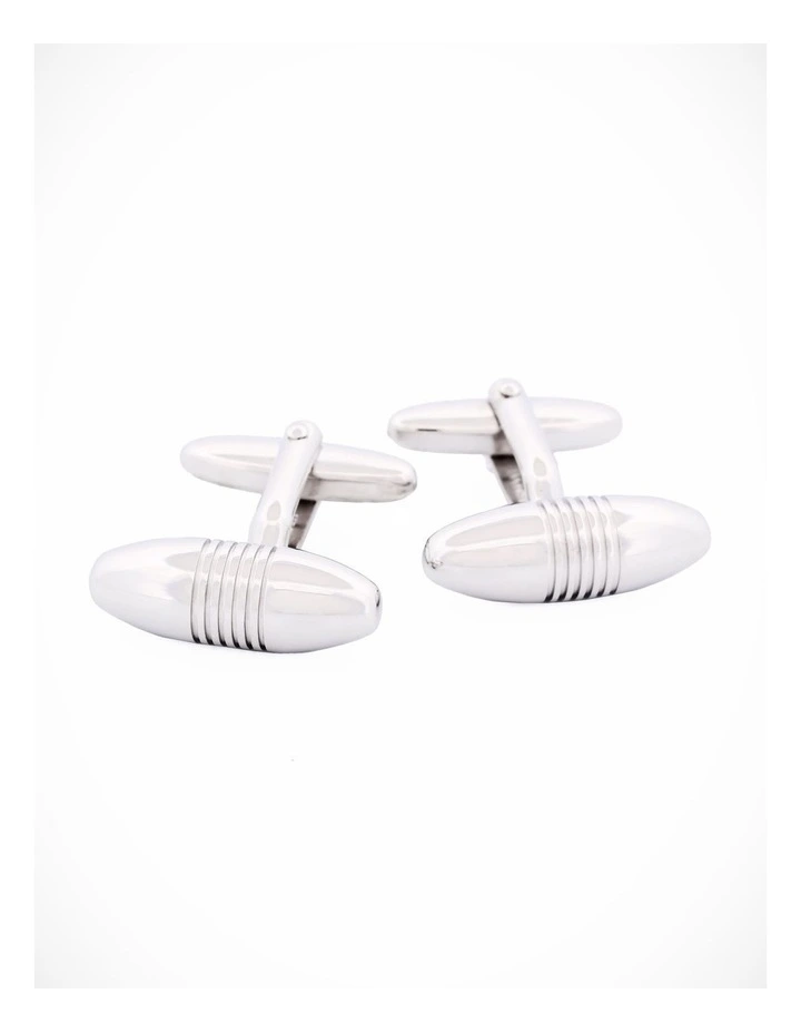 Rhodium Plated Cufflinks image 3