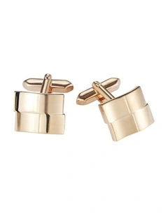 Light Rose Gold Plated Cufflinks