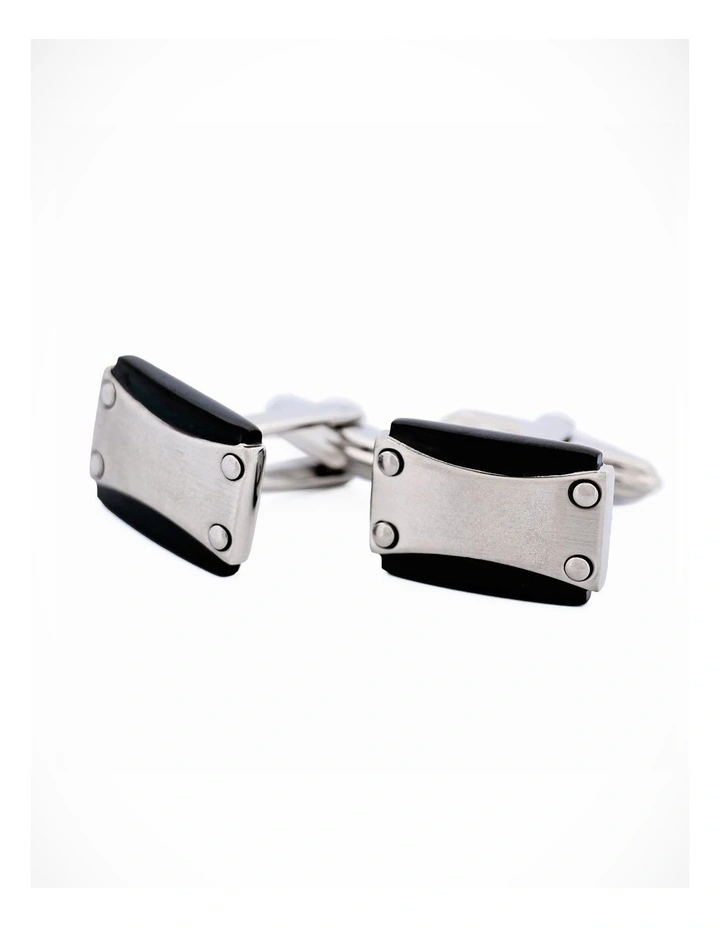 Stainless Steel Ion Plated Gun Cufflinks image 3