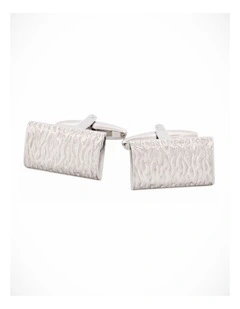 Rhodium Plated Cufflinks