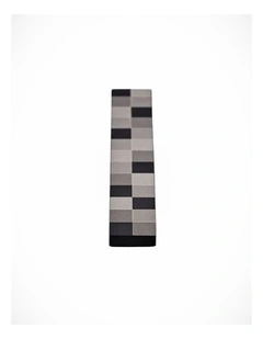 Stainless Steel Colour Gradiant Check Tie Slide