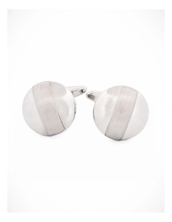 Rhodium Plated Cufflinks image 3