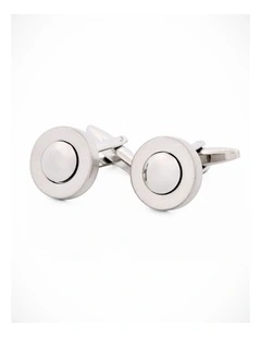Rhodium Plated Cufflinks