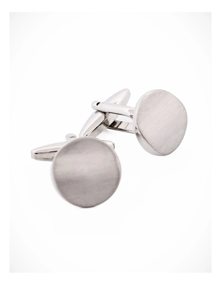 Rhodium Plated Cufflinks image 3
