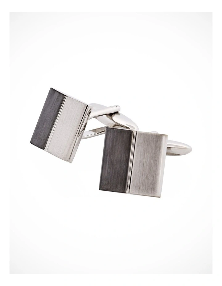Rhodium Plated Cufflinks image 3