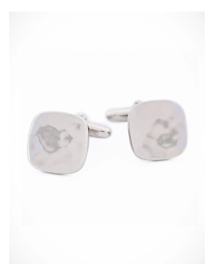 Rhodium Plated Cufflinks image 3