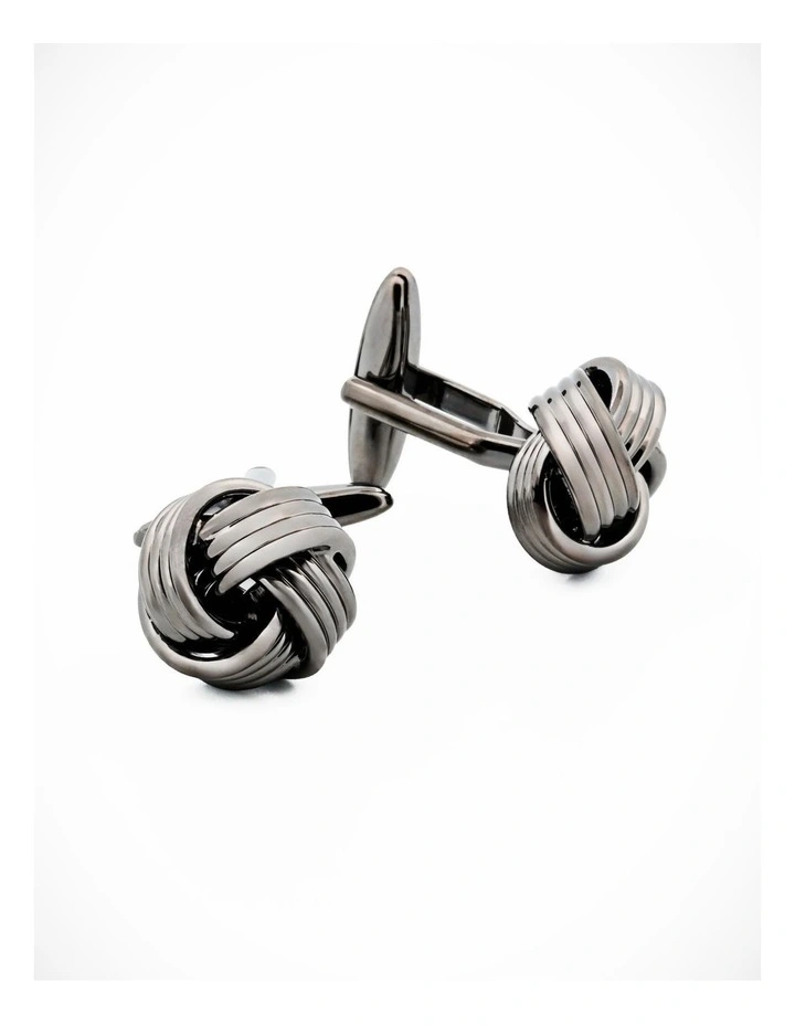 Gun Metal Antique Plated Cufflinks image 2