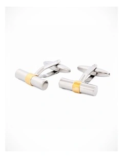 Rhodium Gold Plated Cufflinks