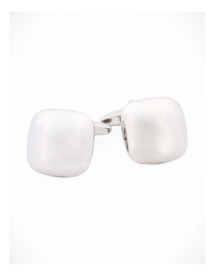 Rhodium Plated Cufflinks image 3